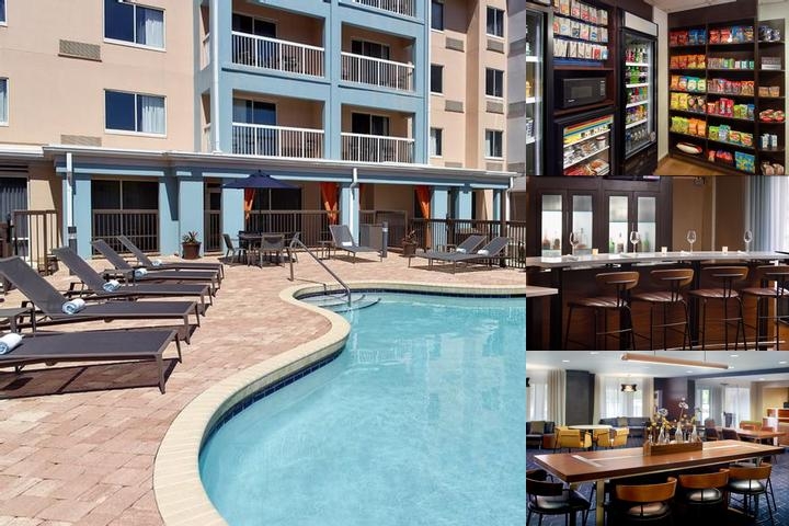 Courtyard Broadway photo collage
