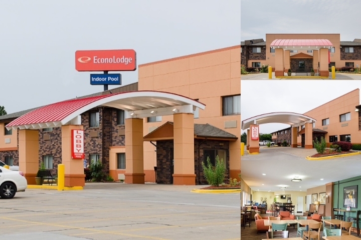 Econo Lodge Topeka at Wanamaker photo collage