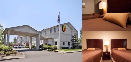 Super 8 by Wyndham Woodburn photo collage