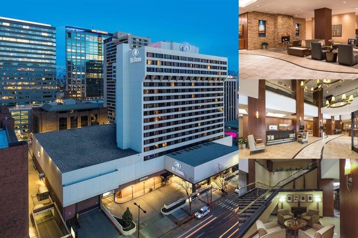 Hilton Salt Lake City Center photo collage