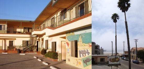 Motel 6 Pismo Beach Pacific Ocean photo collage
