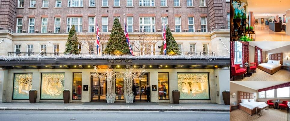 The May Fair Hotel, Mayfair, London photo collage