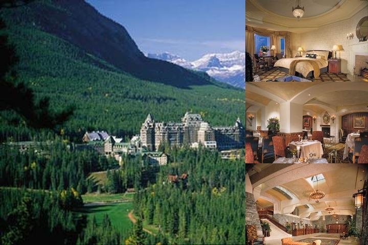 Fairmont Banff Springs photo collage