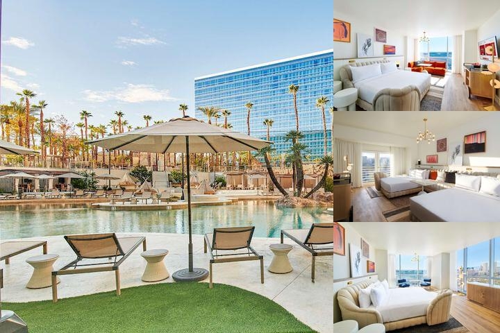 Virgin Hotel Las Vegas, Curio Collection by Hilton photo collage