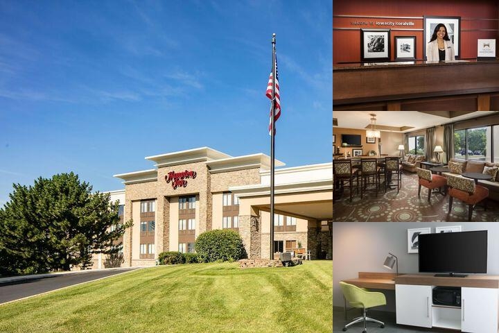 Hampton Inn Iowa City/Coralville photo collage