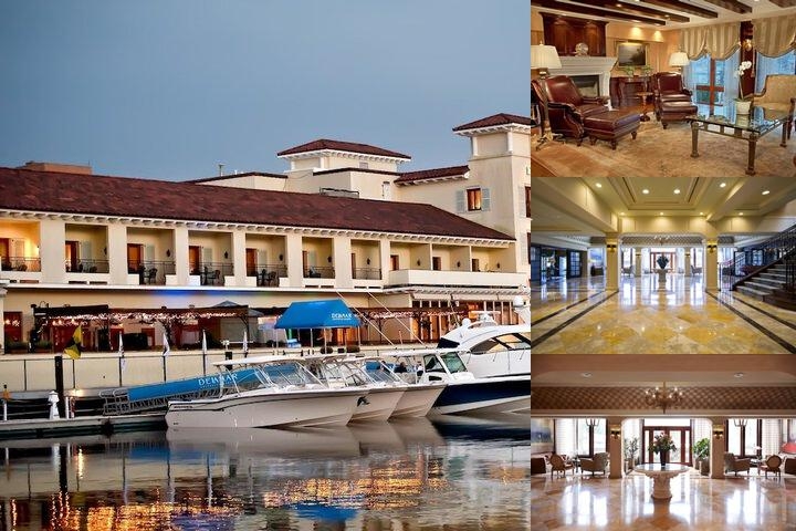 Delamar Greenwich Harbor photo collage