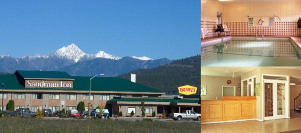 Sandman Hotel Cranbrook photo collage