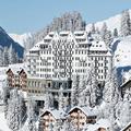 Exterior of Carlton Hotel St Moritz