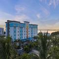 Exterior of Compass Hotel by Margaritaville