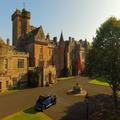 Exterior of Glenapp Castle