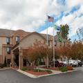 Exterior of Holiday Inn Express