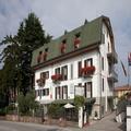 Exterior of Hotel Ungheria Varese 1946