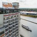 Exterior of John & Will Silo Hotel by Guldsmeden