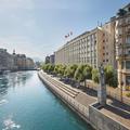 Exterior of Mandarin Oriental, Geneva