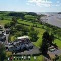 Exterior of Mansion House Llansteffan
