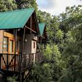 Exterior of Mantenga Lodge