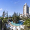 Exterior of Oaks Gold Coast Calypso Plaza Suites