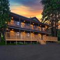Exterior of Roaring Brook Ranch Resort