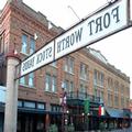 Exterior of Stockyards Hotel