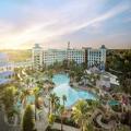 Exterior of Universal's Loews Sapphire Falls Resort