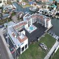 Exterior of WindWater Hotel and Marina