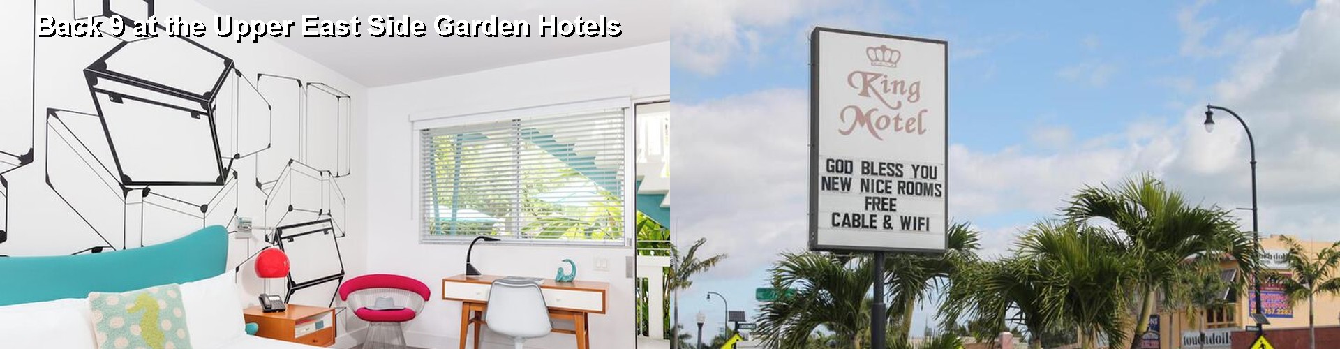 4 Best Hotels near Back 9 at the Upper East Side Garden