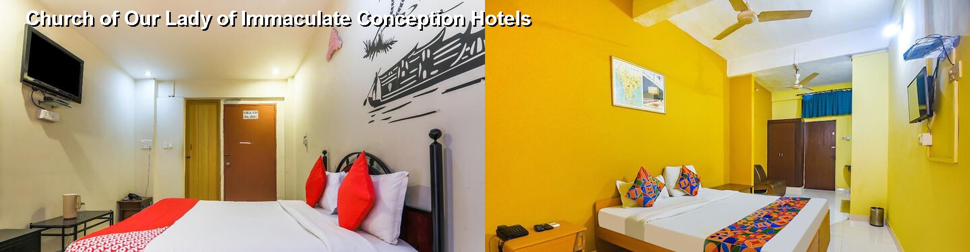 3 Best Hotels near Church of Our Lady of Immaculate Conception