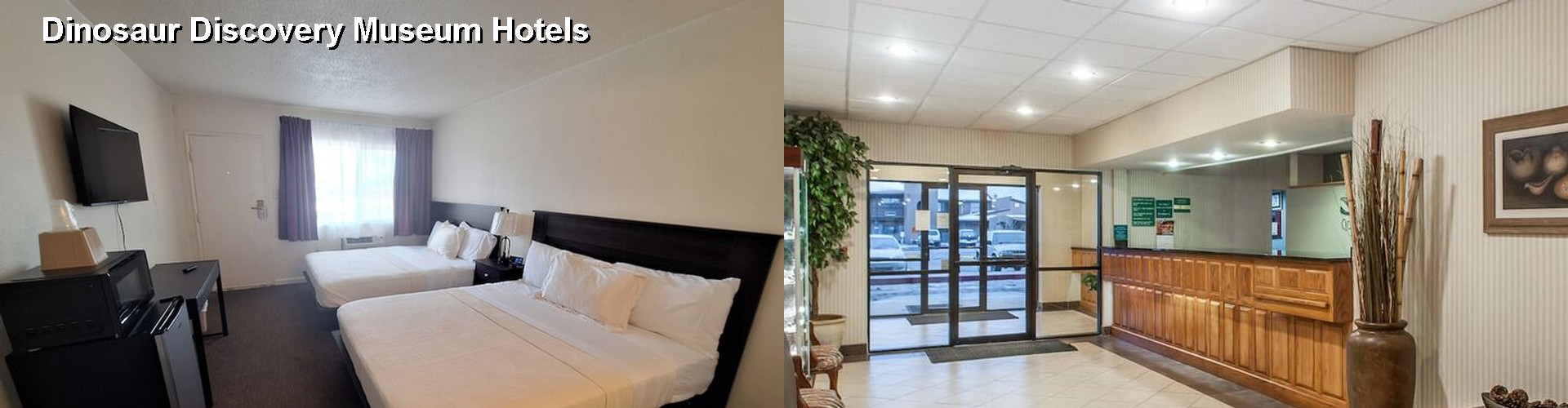 2 Best Hotels near Dinosaur Discovery Museum