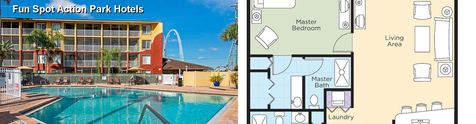 4 Best Hotels near Fun Spot Action Park
