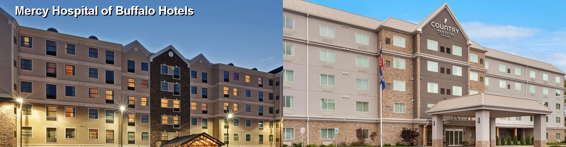 5 Best Hotels near Mercy Hospital of Buffalo