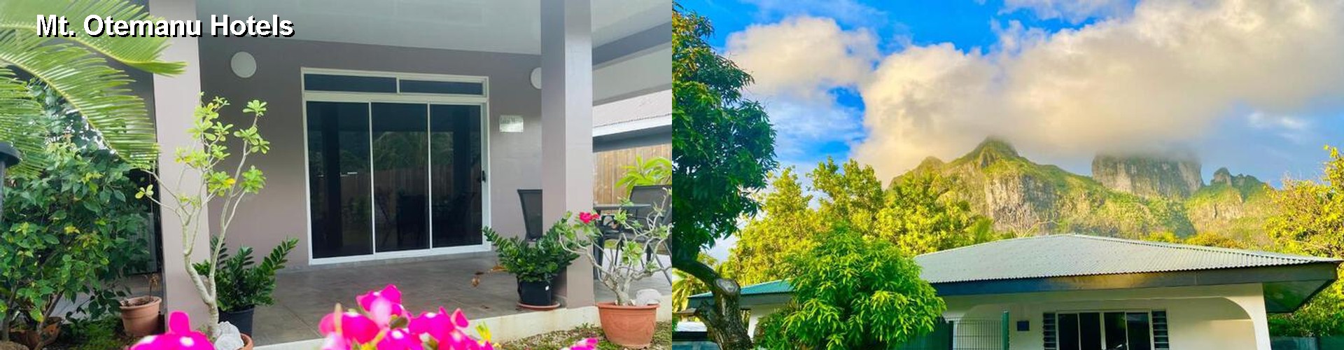 5 Best Hotels near Mt. Otemanu