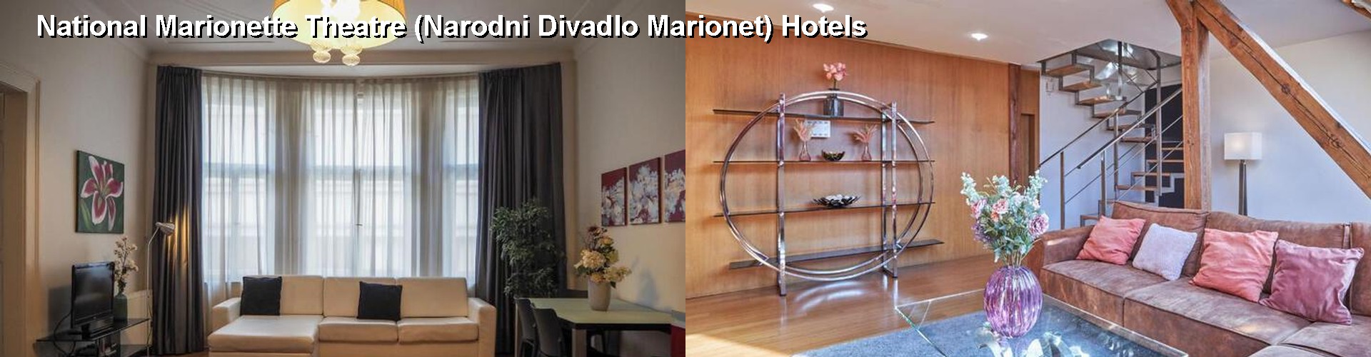 5 Best Hotels near National Marionette Theatre (Narodni Divadlo Marionet)