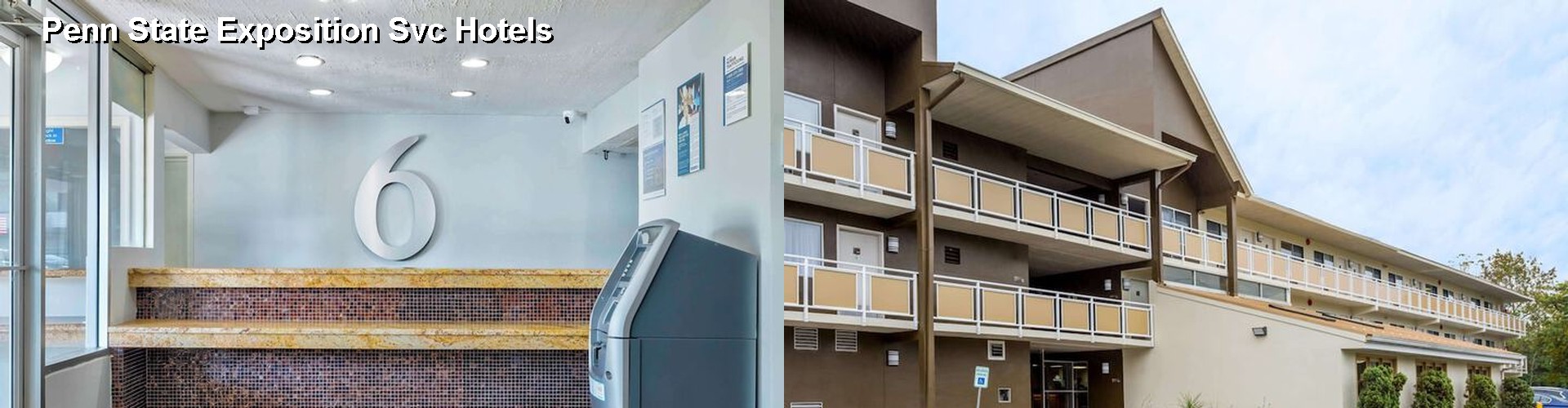 3 Best Hotels near Penn State Exposition Svc