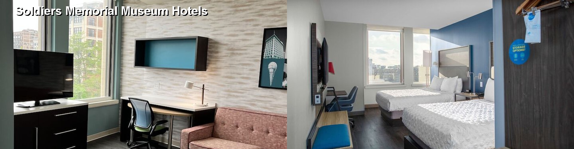 5 Best Hotels near Soldiers Memorial Museum