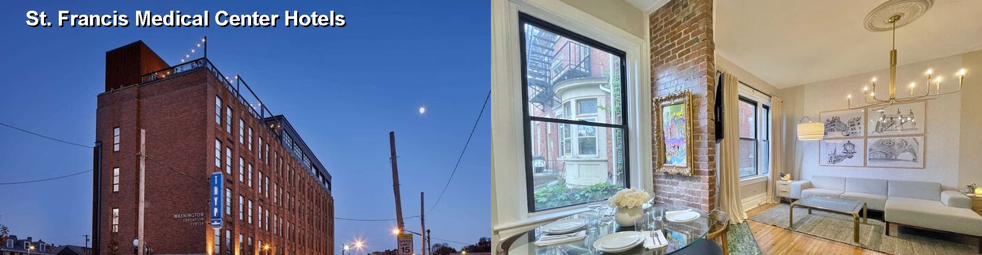 5 Best Hotels near St. Francis Medical Center