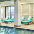 Swimming pool at Boston Marriott Newton
