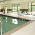 Swimming pool at Hampton Inn Hickory