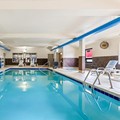 Swimming pool at Hampton Inn Laramie