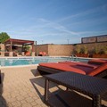 Swimming pool at Hilton Charlotte University Place