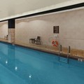 Swimming pool at Hilton Harrisburg
