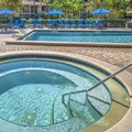 Swimming pool at Hilton Vacation Club Polynesian Isles Kissimmee