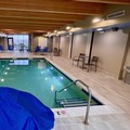 Swimming pool at Home2 Suites Bloomington Normal