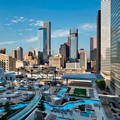 Swimming pool at Marriott Marquis Houston