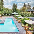 Swimming pool at Wine & Roses Hotel Restaurant Spa